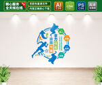 豎版勵(lì)志標(biāo)語文化墻