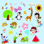 幼兒園培訓(xùn)學(xué)校海報(bào)素材