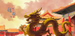 金龍 巨龍雕塑