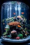 夢幻珊瑚礁水族箱景觀