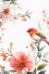花鳥(niǎo)圖繪 靈動(dòng)鳥(niǎo)兒伴繁花