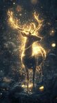 夢幻發(fā)光麋鹿 璀璨夜之精靈