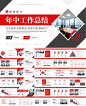 年中工作總結(jié)PPT模板
