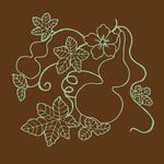 藤蔓葫蘆花紋圖案設(shè)計 