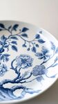 青花瓷盤 古典花卉紋飾