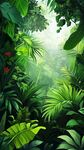夢(mèng)幻熱帶雨林風(fēng)光