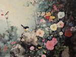 花鳥繪景 色彩斑斕之韻