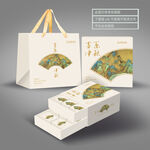 中秋包裝展開圖
