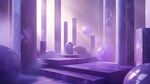 夢(mèng)幻紫色科幻神秘空間