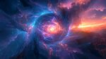 夢幻宇宙漩渦奇幻景象