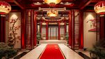 中式典雅門廳 盡顯東方韻味