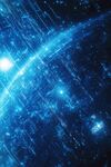科技宇宙 藍色數(shù)字空間世界