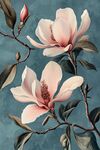 玉蘭花枝圖