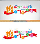 凝心聚力企業(yè)文化墻