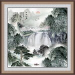 山水圖
