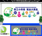零工市場(chǎng)文化墻