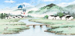 鄉(xiāng)村山水田園美景