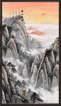 泰山日出泰山