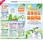 夏季健康教育三折頁