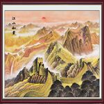 巨幅長城國畫