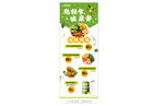 輕食健康餐菜單海報(bào)