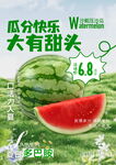 水果西瓜海報(bào)