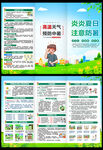 預防中暑三折頁