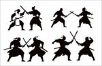 武士對決剪影