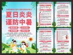 預(yù)防中暑海報