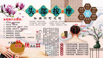 頭部按摩背景墻
