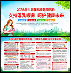 2025年世界母乳喂養(yǎng)周海報(bào)