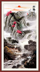 玄關(guān)山水畫(huà)