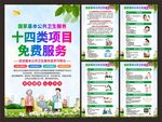 國(guó)家基本公共衛(wèi)生服務(wù)項(xiàng)目海報(bào)