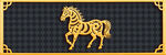 金色斑馬圖案