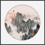 新中式山水畫