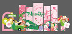 春日爛漫花卉主題美陳設(shè)計(jì)