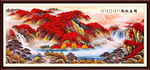 山水風景圖