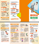腰疼防治知識(shí)科普四折頁