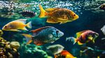 五彩斑斕的水族館魚(yú)類世界