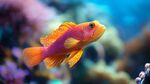 多彩海魚暢游夢(mèng)幻海底世界