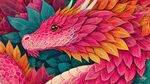 夢幻彩羽龍的絢麗姿態(tài)