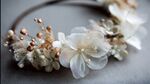 精致白色花朵發(fā)箍飾品