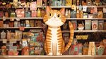 萌貓坐鎮(zhèn)的寵物用品小店
