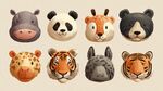 動物頭套集合