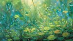 夢幻水下綠植氣泡景觀