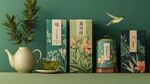 中式茶品與雅致茶具組合