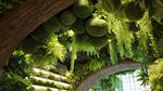 綠植拱形景觀 自然氛圍感