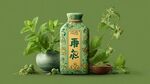 中式古風(fēng)香氛瓶與綠植