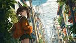 街頭少女的奇幻動漫風景