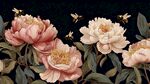 芍藥綻放引蜂來